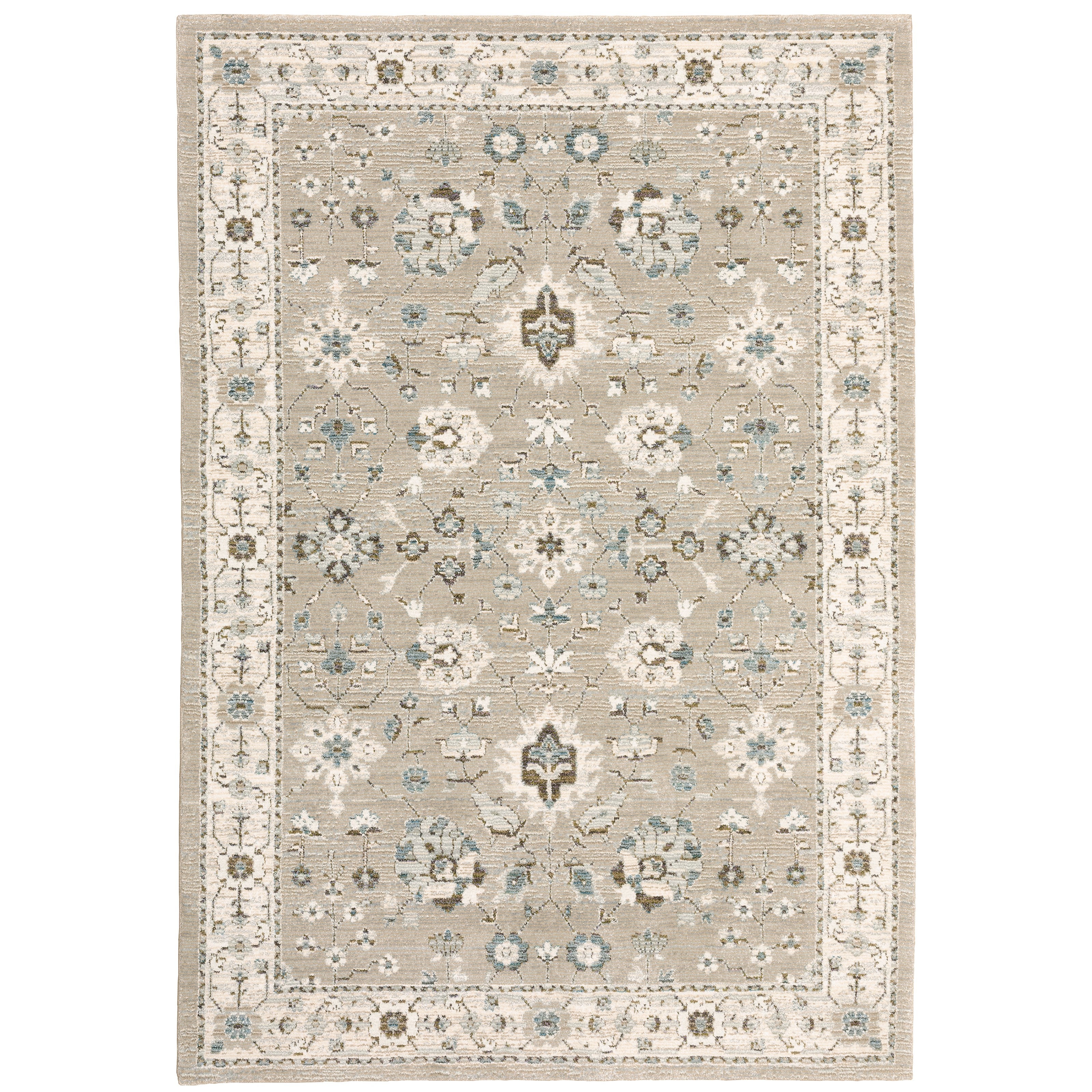 Andorra 8930L Beige/Ivory 1'10" x 3'2" Rug