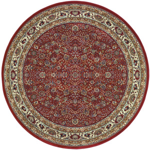 Ariana 113R3 Red/Ivory 8' Round Rug