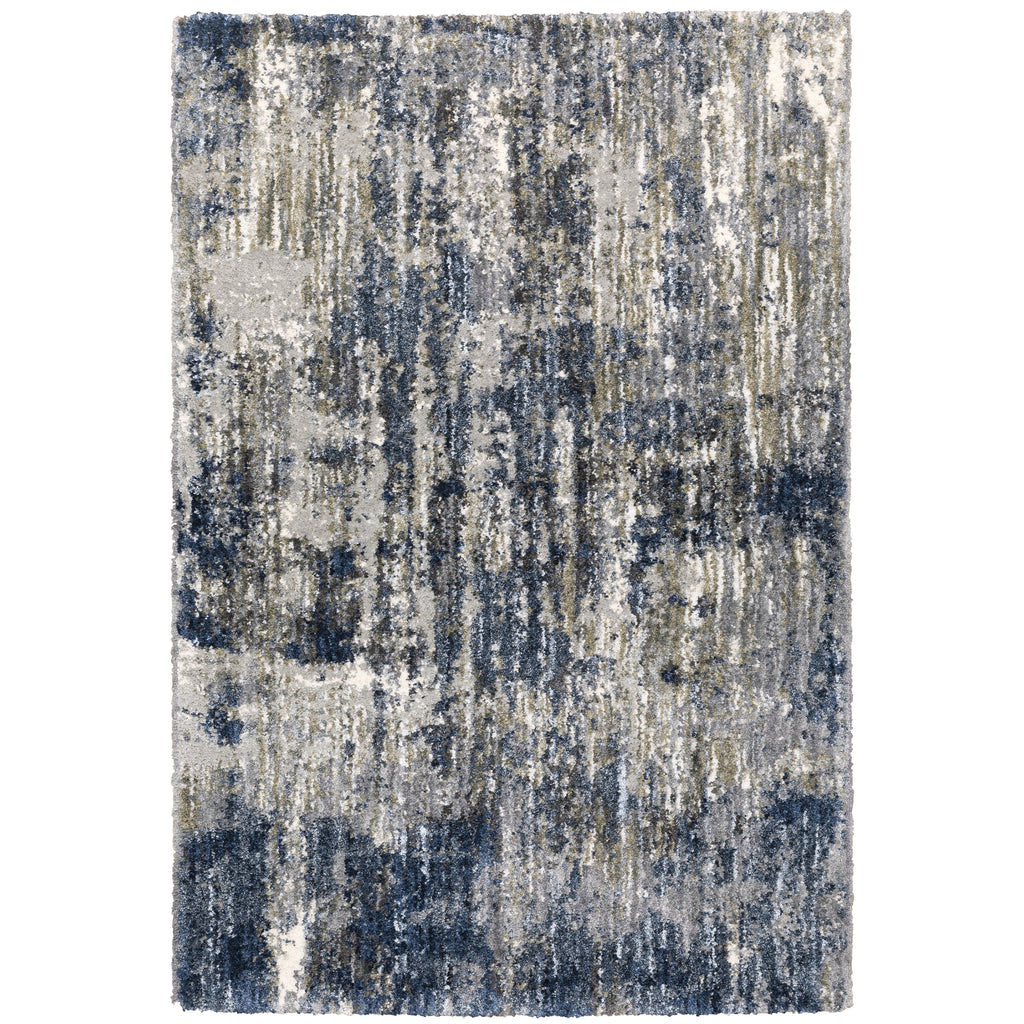 Aspen 2061L Grey/Blue 3'10" x 5'5" Rug