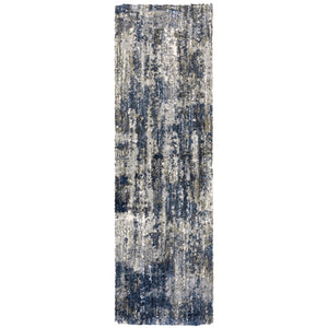 Aspen 2061L Grey/Blue 3'10" x 5'5" Rug