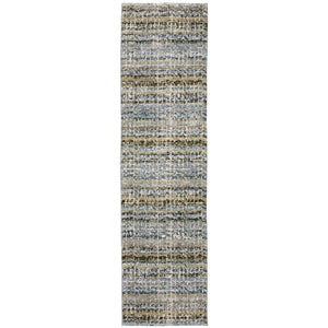 Atlas 747B0 Blue/Green 1'10" x 3'2" Rug