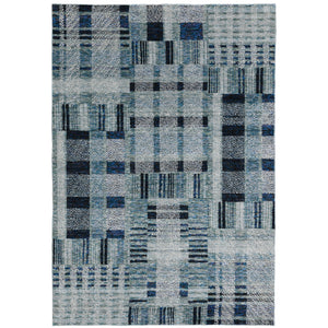 Atlas 752B0 Blue 1'10" x 3'2" Rug