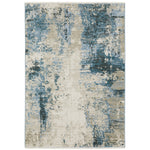 Bauer 041L2 Blue/Beige 2'3" x 7'6" Rug