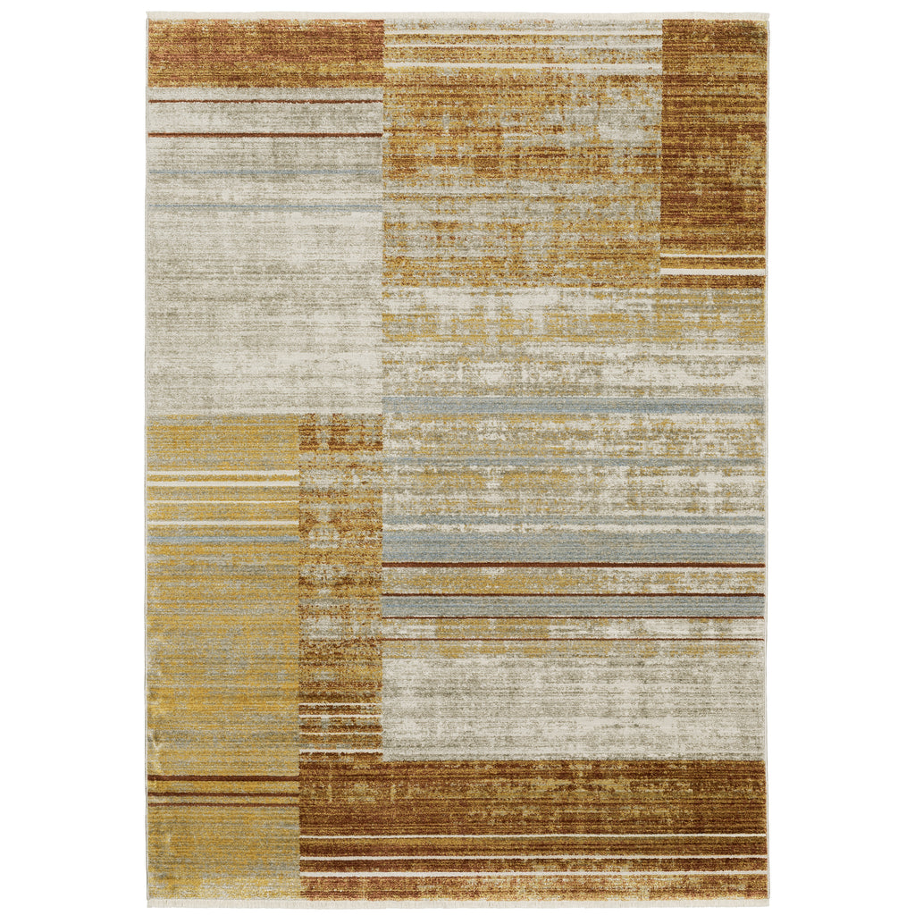 Bauer 090R2 Rust/Gold 2'3" x 7'6" Rug