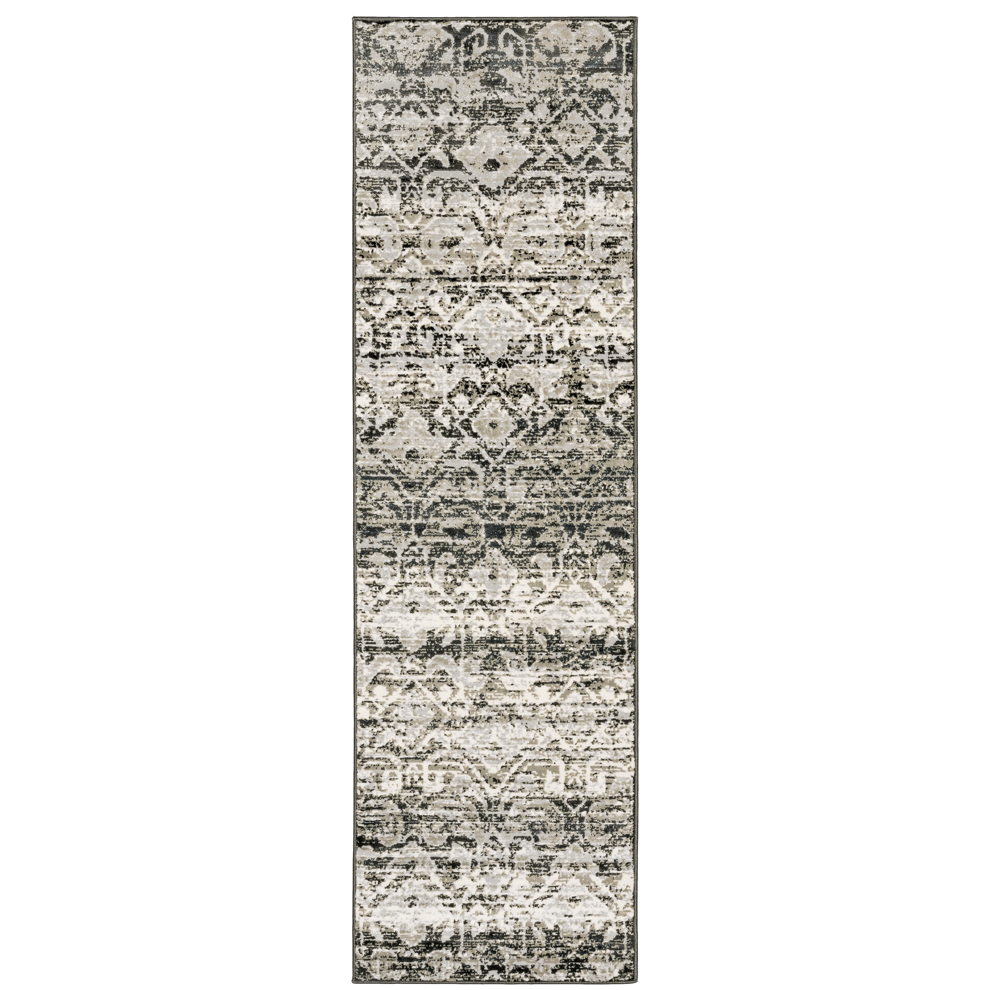 Bowen 042H2 Grey/Ivory 3'10" x 5'5" Rug