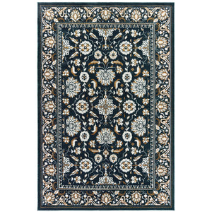 Bowen 534L2 Navy/Gold 3'10" x 5'5" Rug