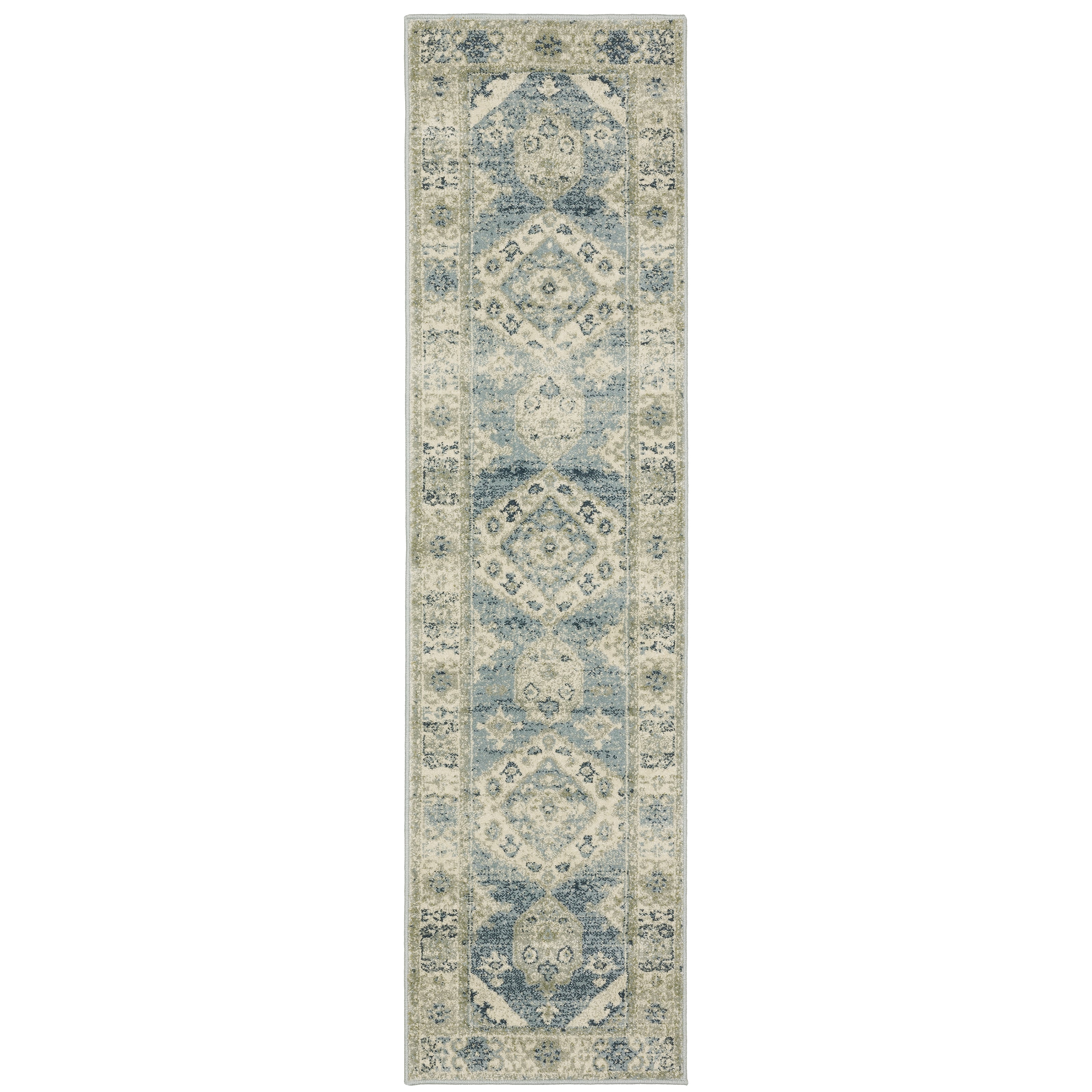 Branson Br03A Blue/Grey 5'3" x 7'3" Rug