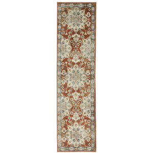 Branson Br04A Rust/Beige 3'3" x 5' Rug