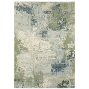 Branson Br08A Blue/Green 5'3" x 7'3" Rug