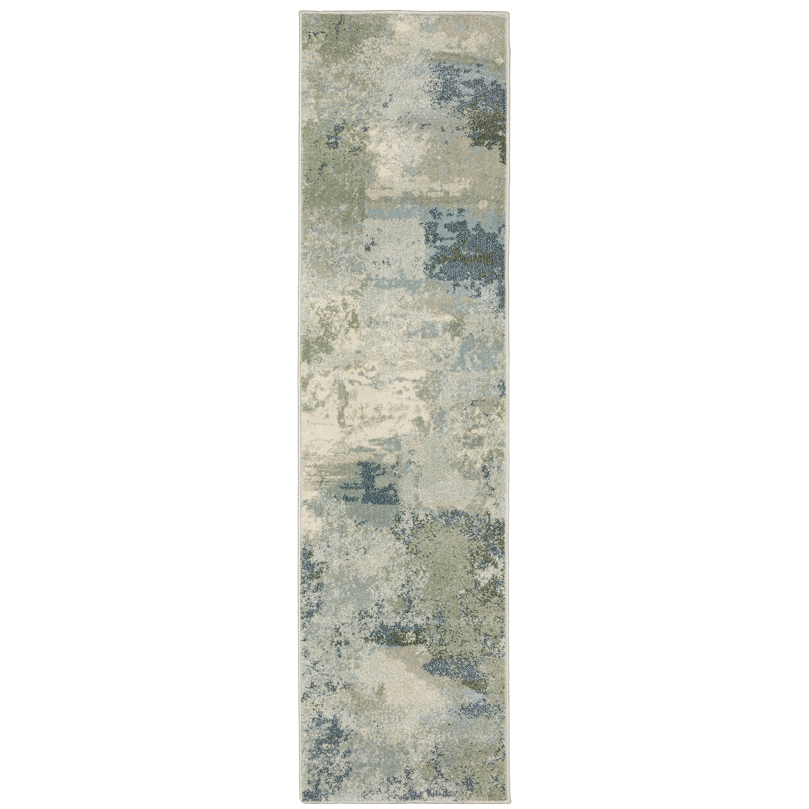 Branson Br08A Blue/Green 5'3" x 7'3" Rug