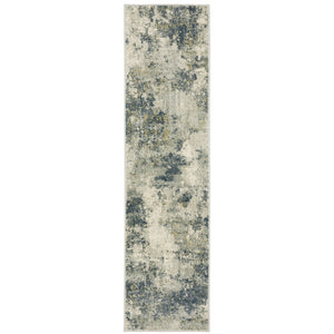 Branson Br12A Beige/Teal 3'3" x 5' Rug