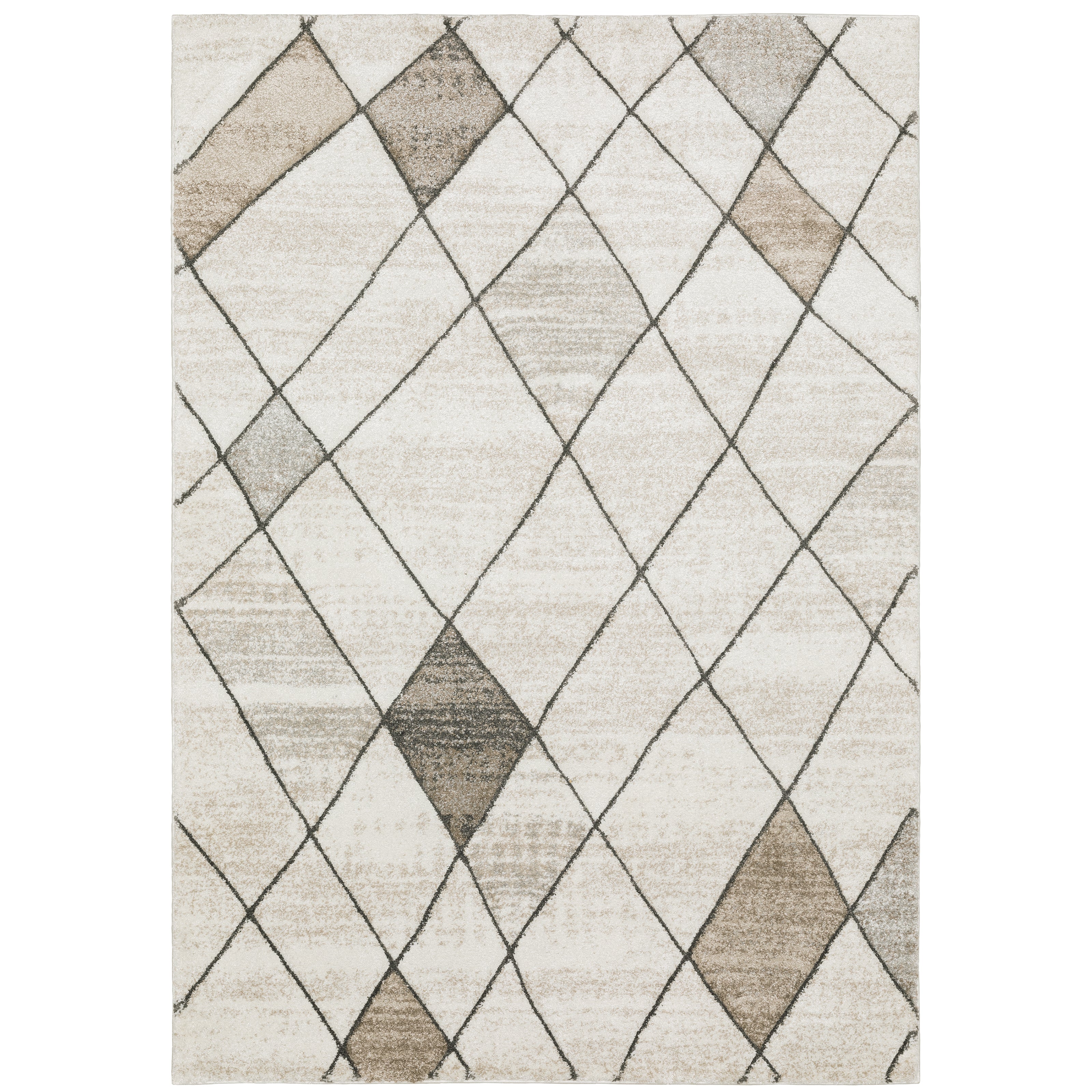 Cambria 4928A Beige/Grey 1'10" x 7'6" Rug