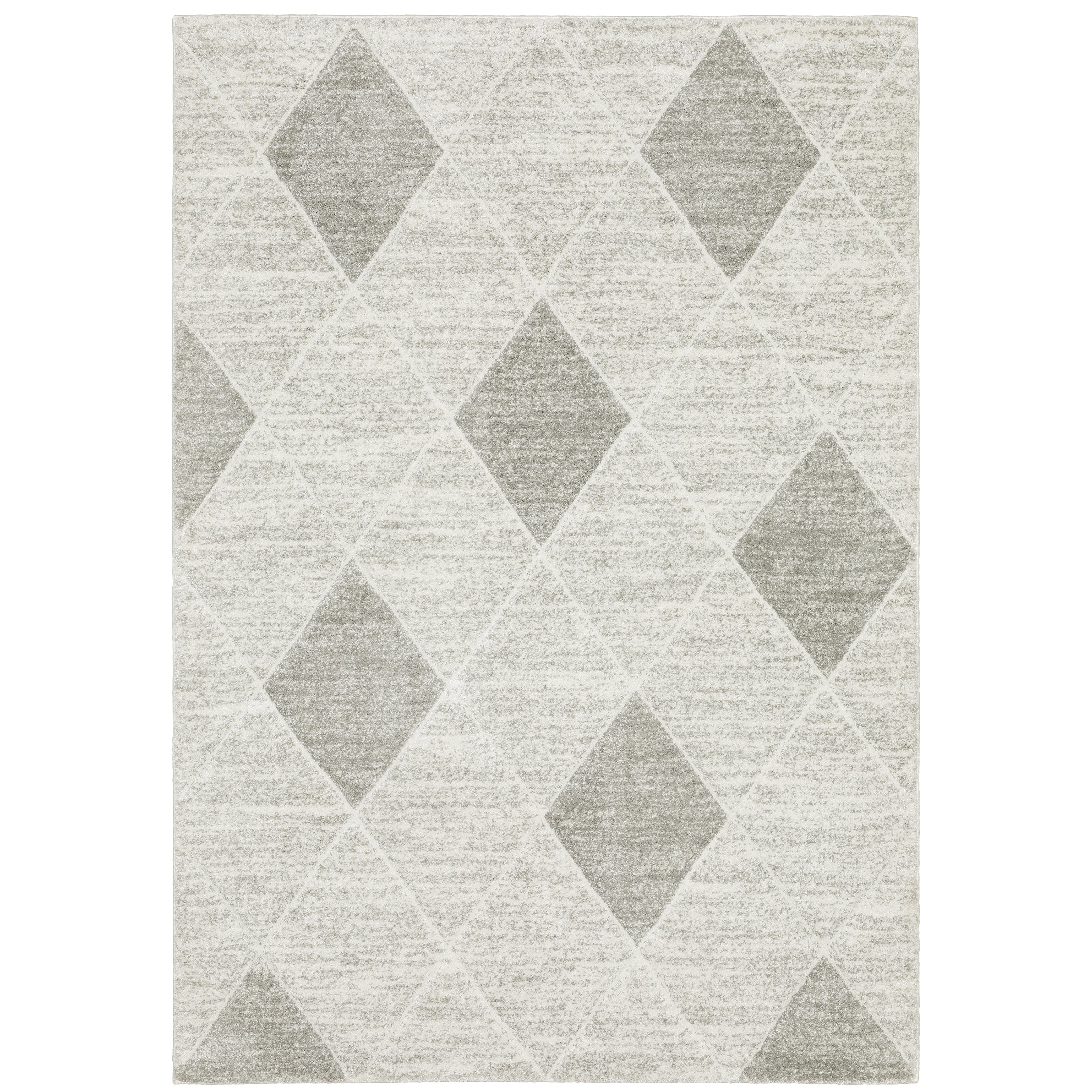 Cambria 005W2 Grey/Ivory 1'10" x 7'6" Rug