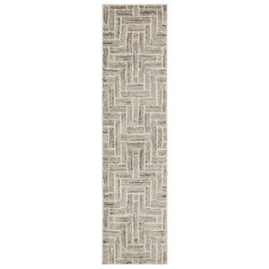 Cambria 093L2 Ivory/Beige 1'10" x 7'6" Rug