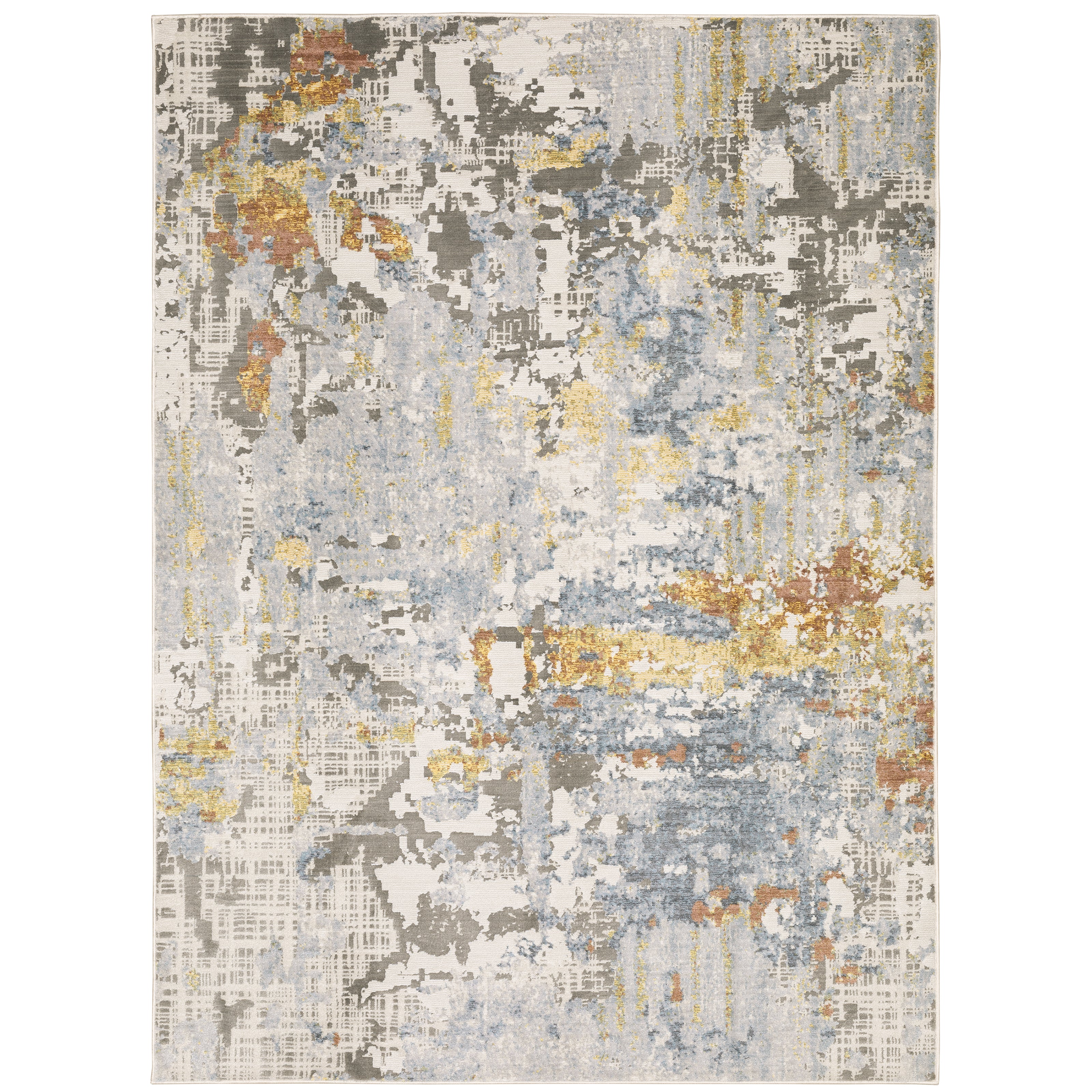 Caravan 1340W Grey/Blue 9'10" x 12'10" Rug