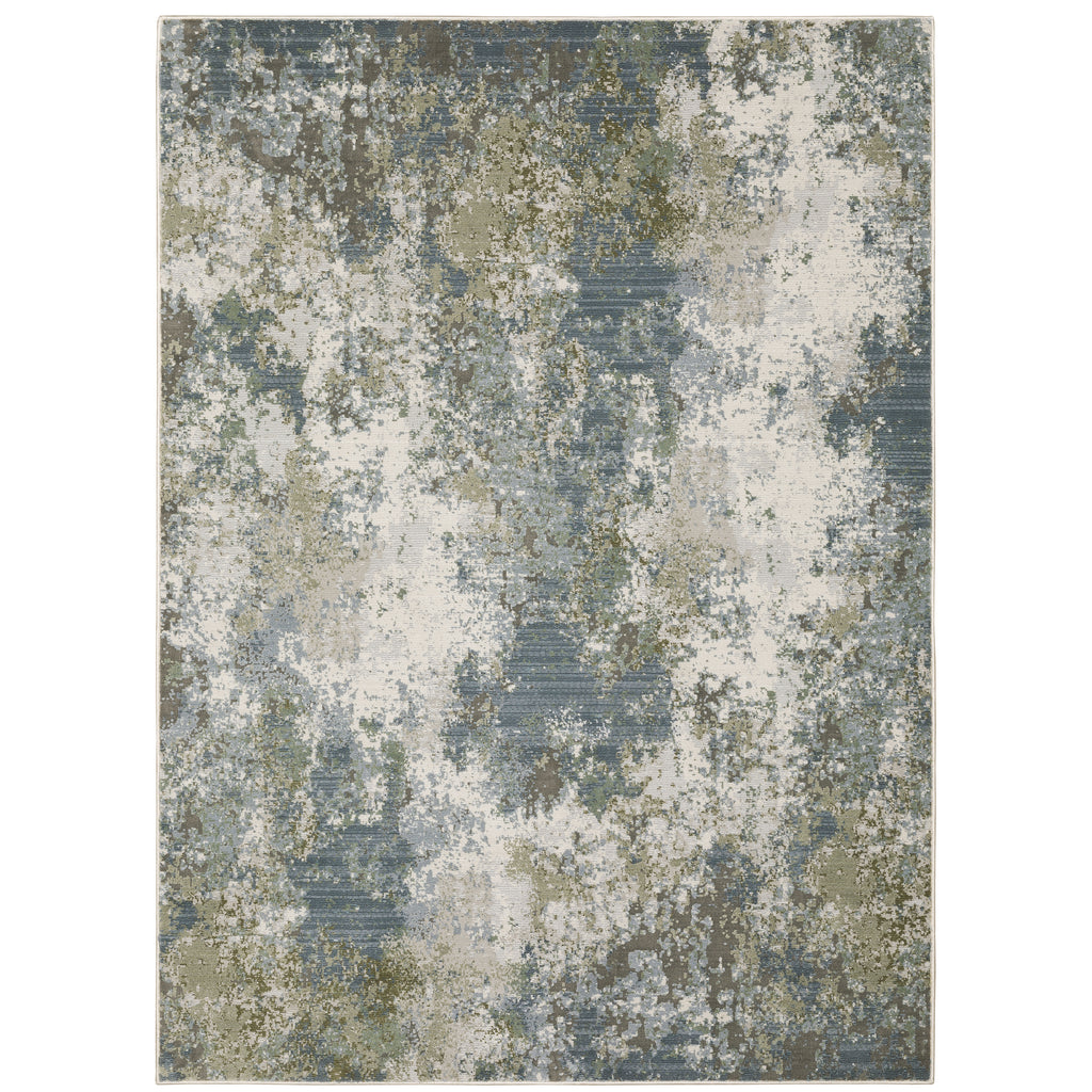 Caravan 5090E Blue/Green 3'3" x 5' Rug