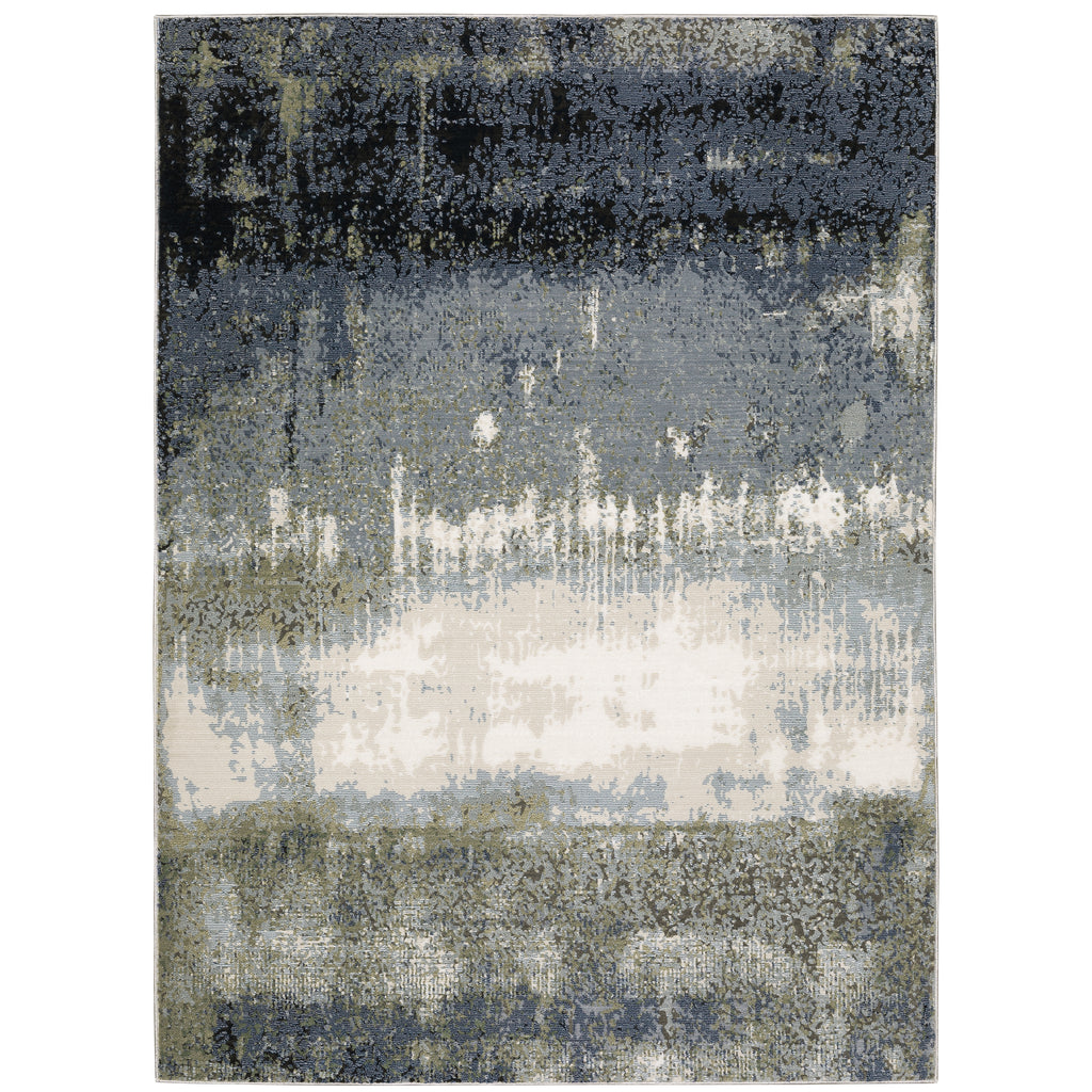 Caravan 5571H Blue/Green 9'10" x 12'10" Rug