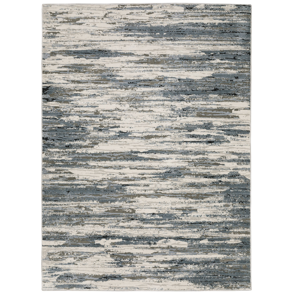 Caravan 750W8 Blue/Grey 3'3" x 5' Rug