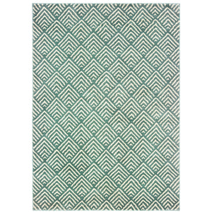 Carson 9667C Blue/Ivory 2' x 3' Rug