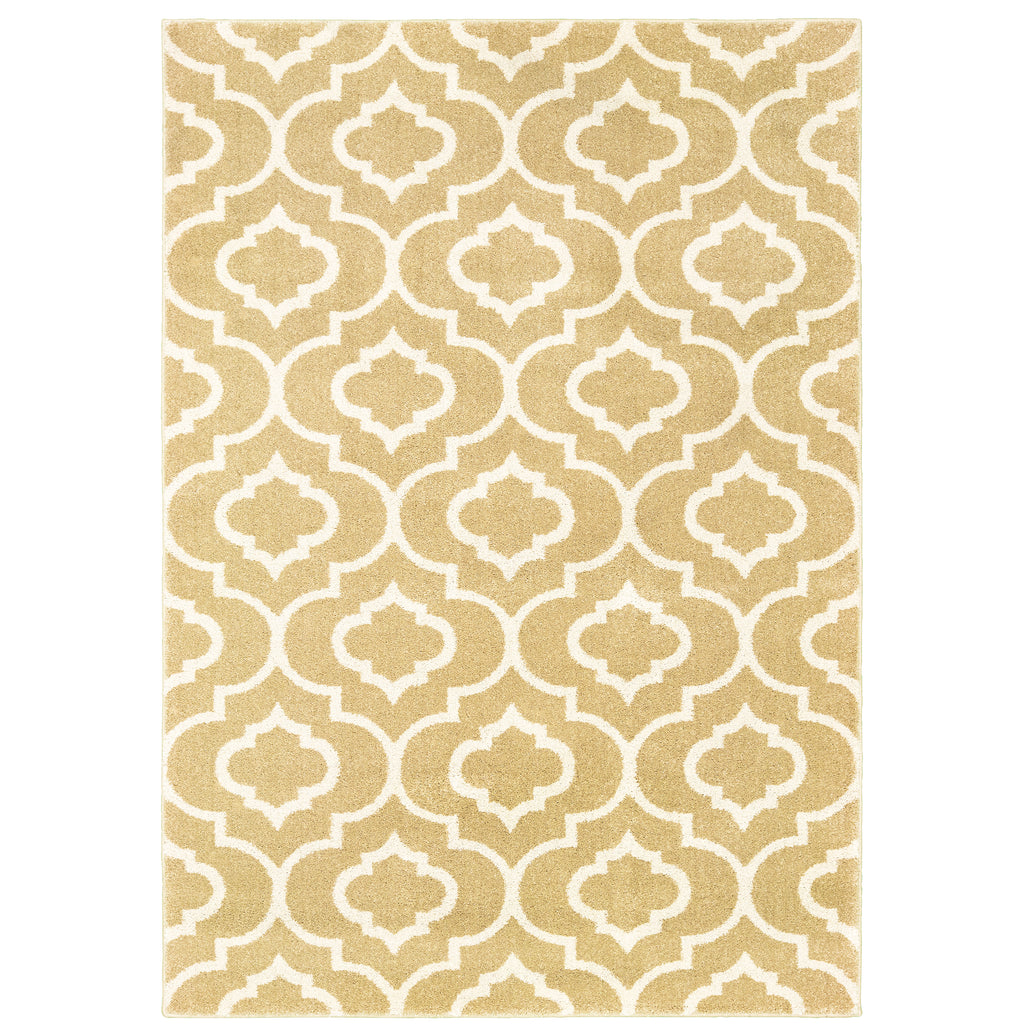 Carson 9672E Gold/Ivory 2' x 3' Rug