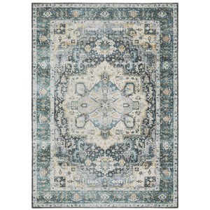 Charleston Cha01 Blue/Ivory 2' x 3' Rug