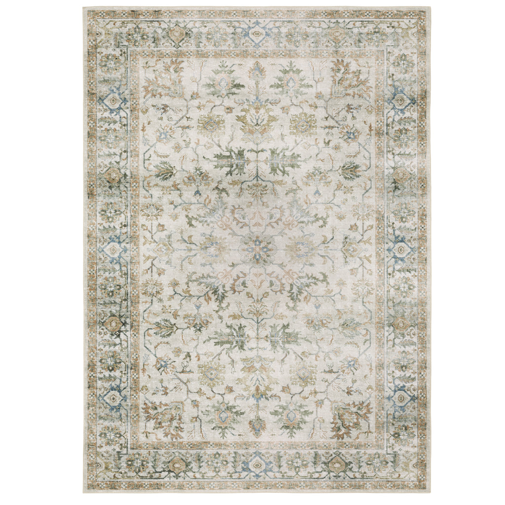 Charleston Cha10 Gray/Multi 2' x 3' Rug