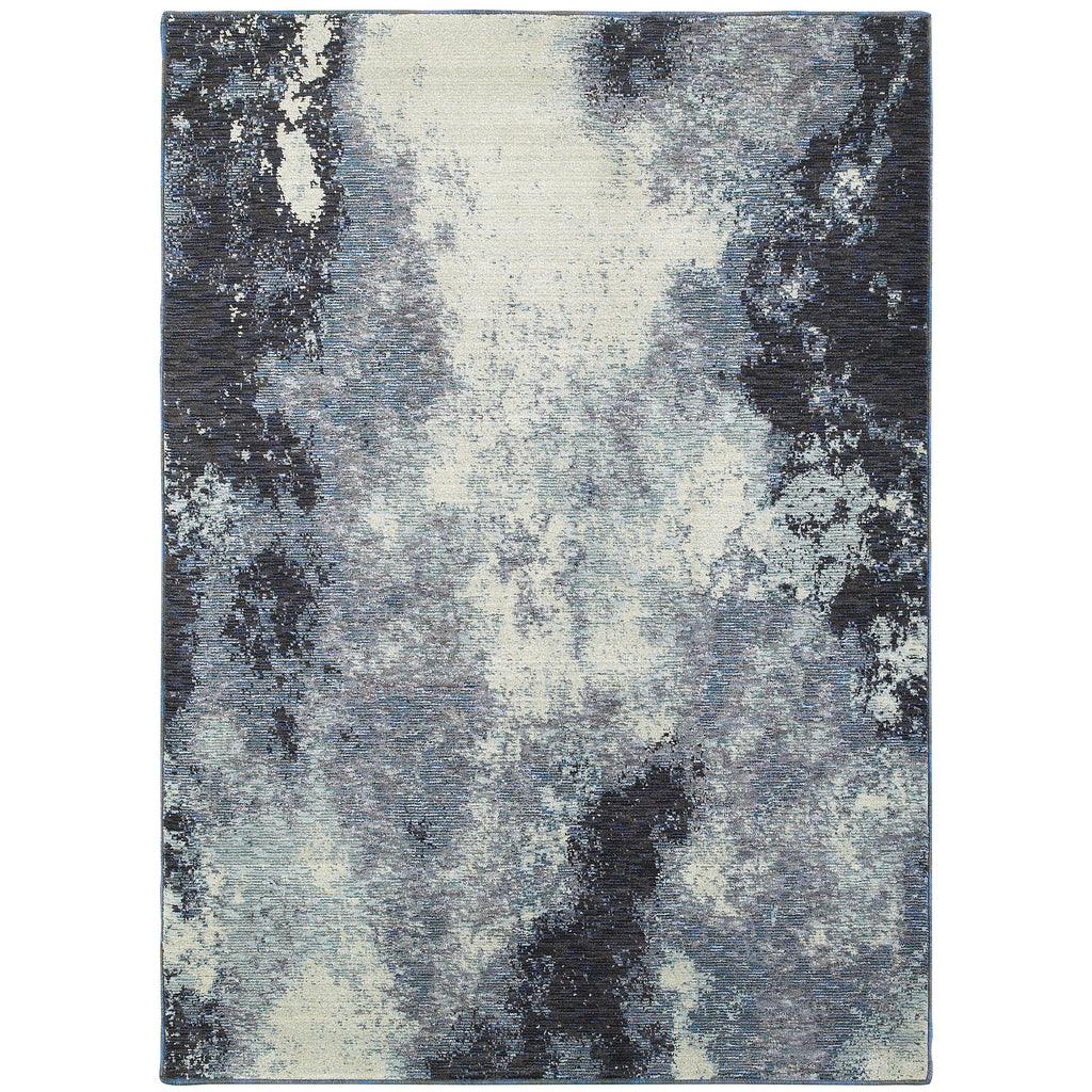 Evolution 8000B Navy/Ivory 10' x 13'2" Rug