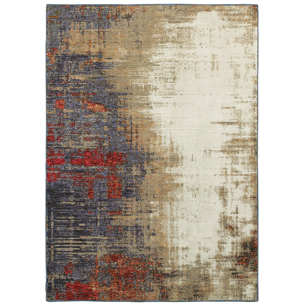 Evolution 8001A Ivory/Multi 10' x 13'2" Rug