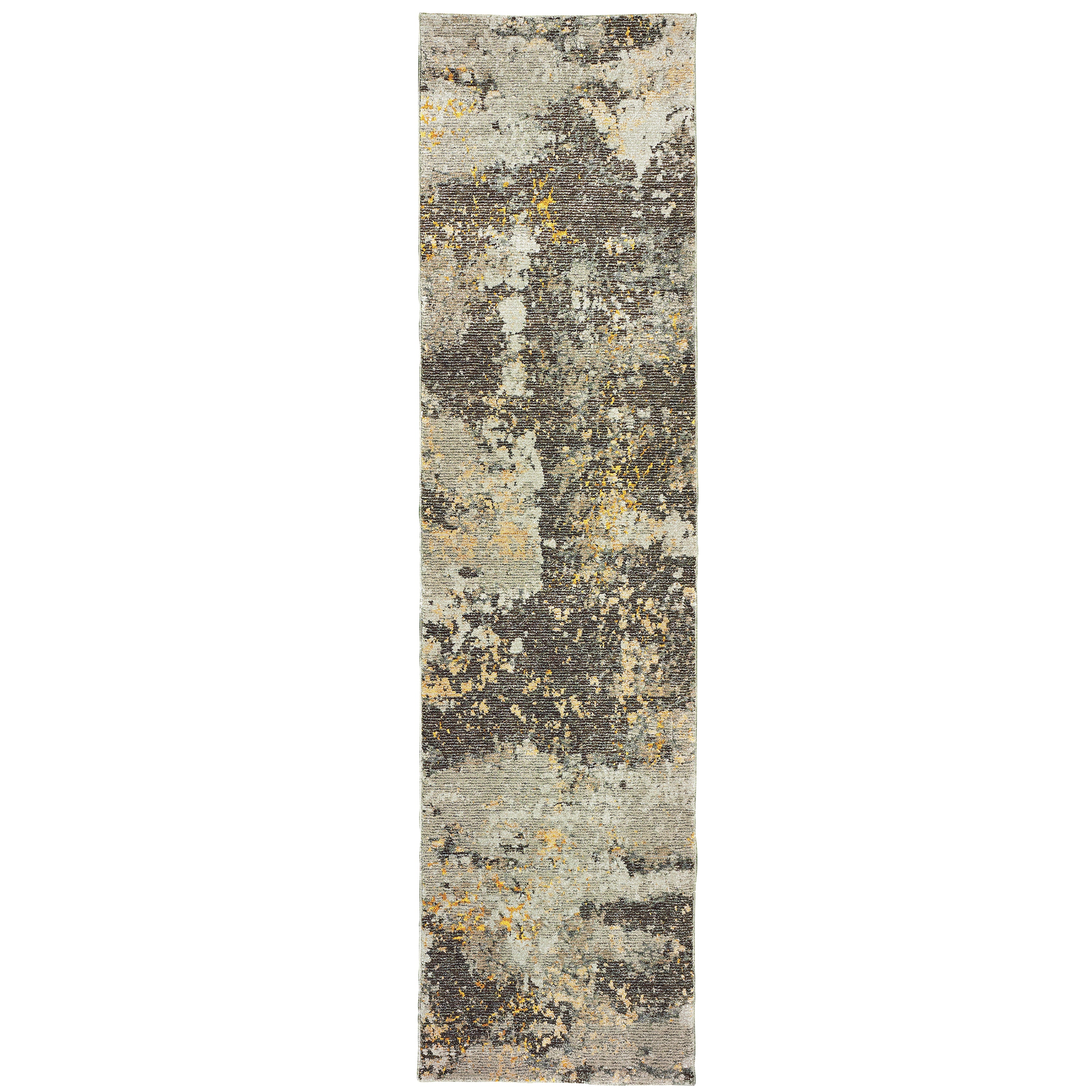 Evolution 8025B Grey/Gold 10' x 13'2" Rug