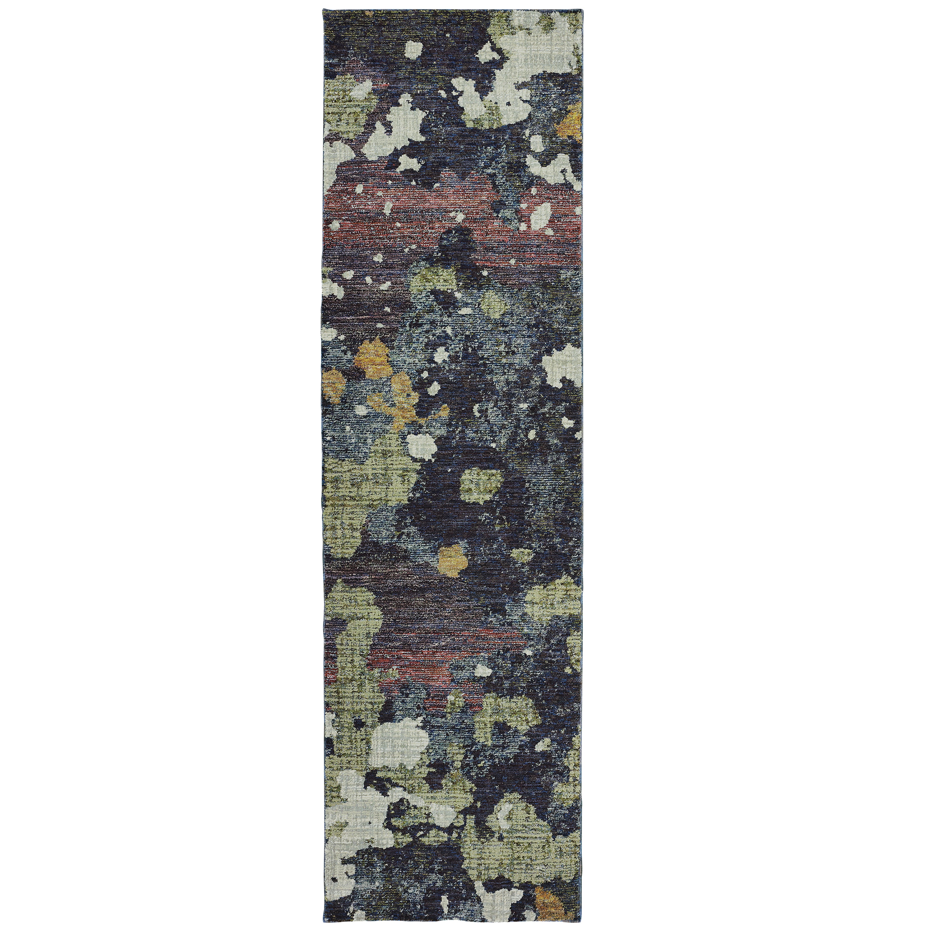 Evolution 8029A Navy/Green 10' x 13'2" Rug