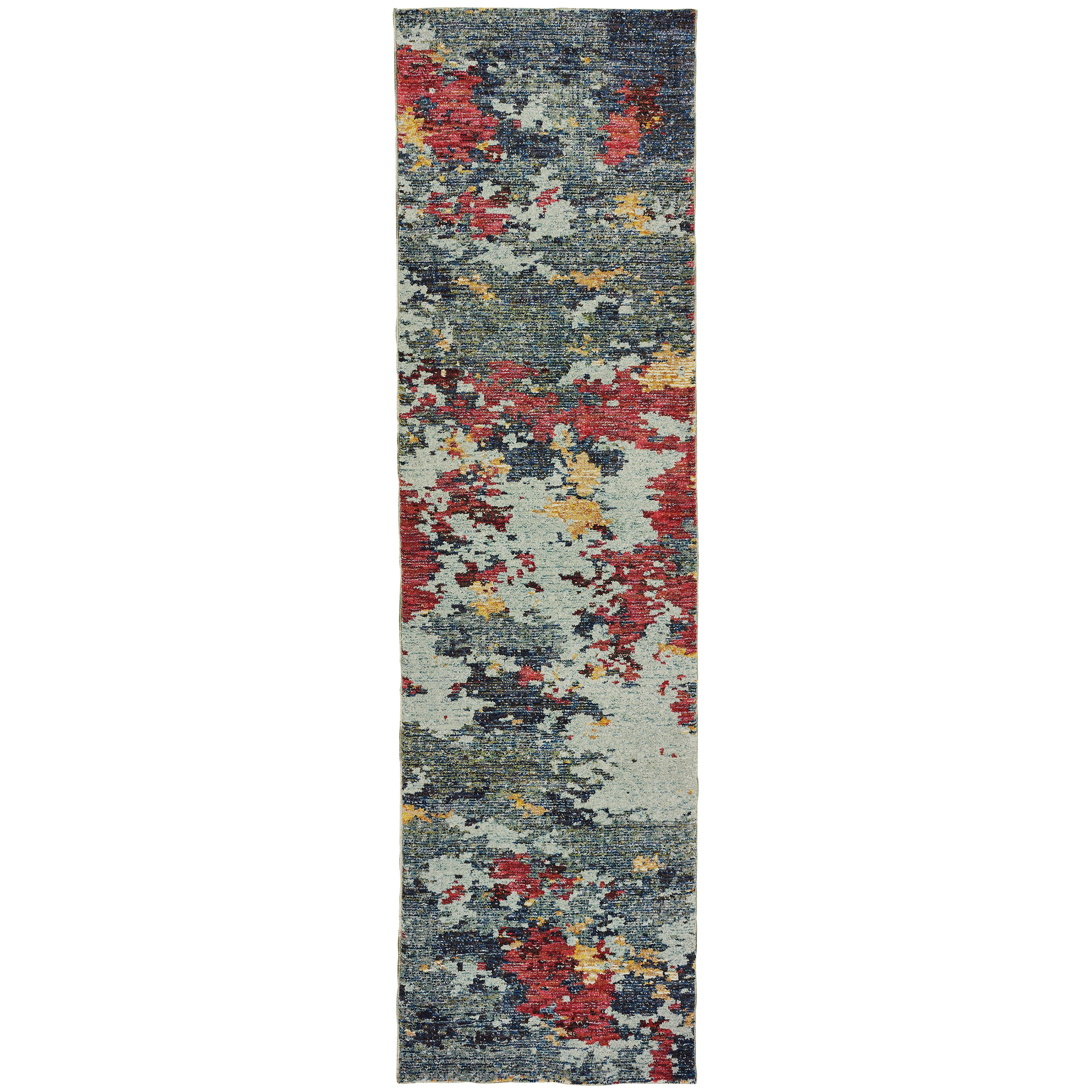 Evolution 8036C Blue/Red 10' x 13'2" Rug