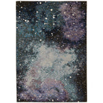 Evolution 0958A Midnight/Purple 1'10" x 3'2" Rug