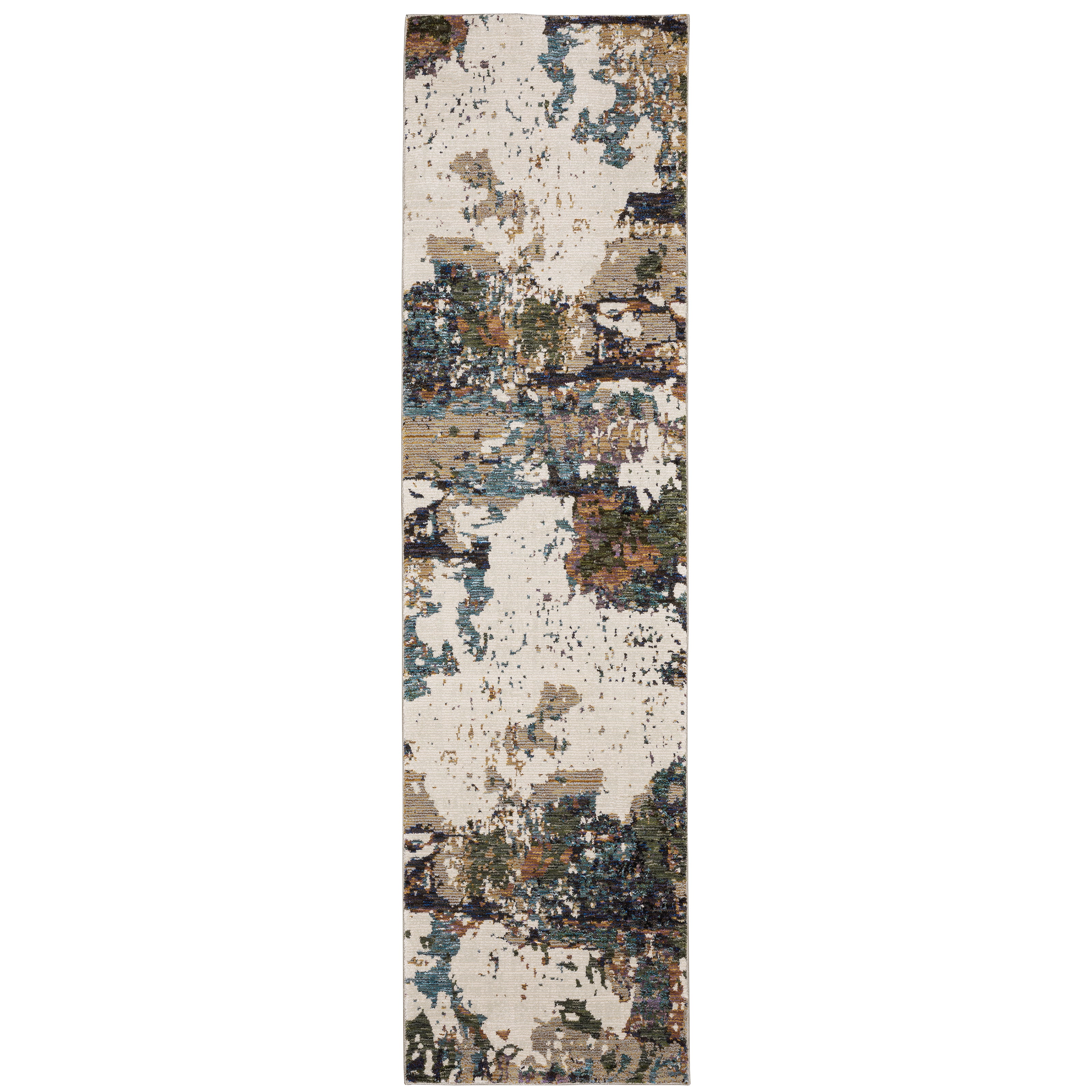 Evolution 0981A Ivory/Multi 1'10" x 3'2" Rug