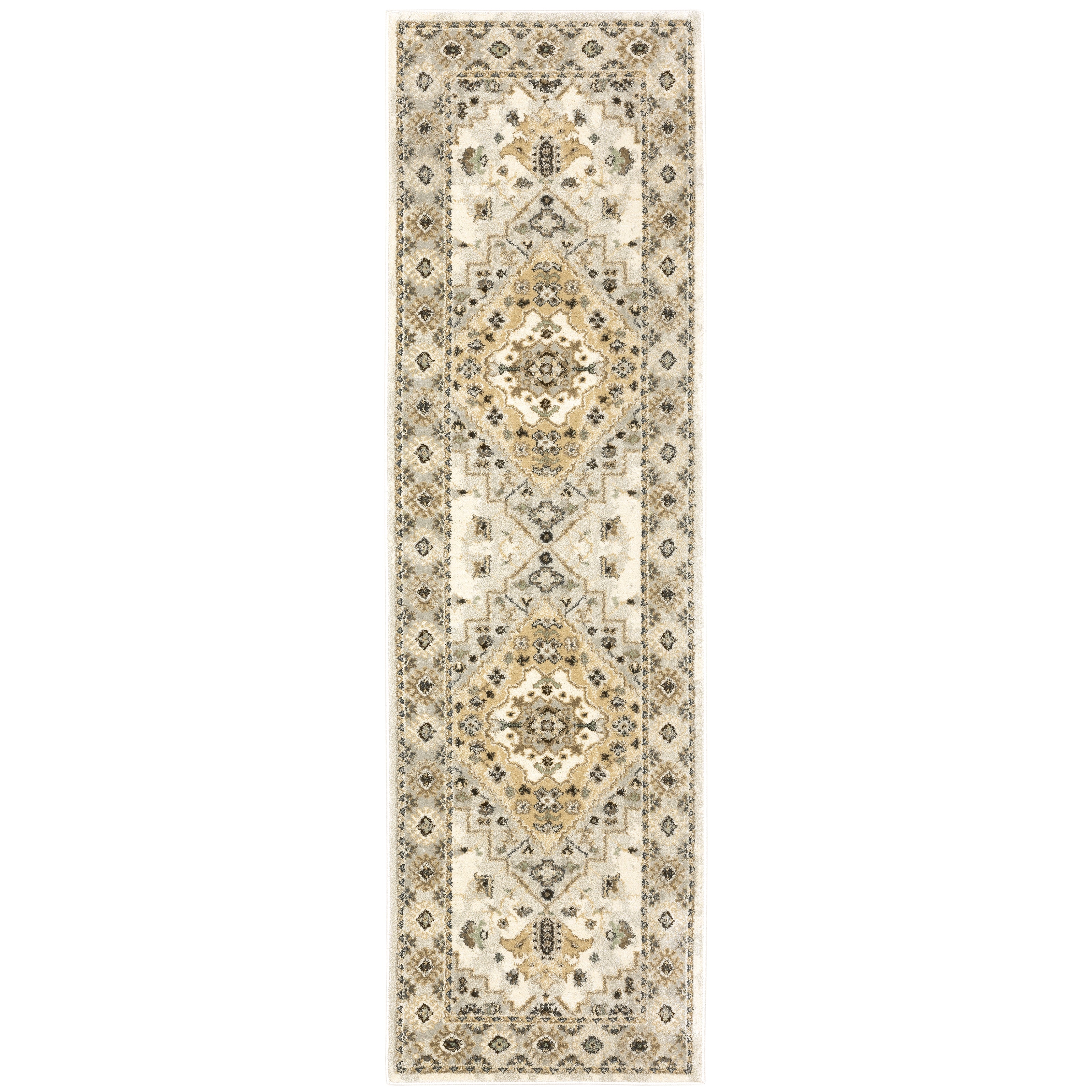 Florence 4332X Beige/Grey 5'3" x 7'6" Rug