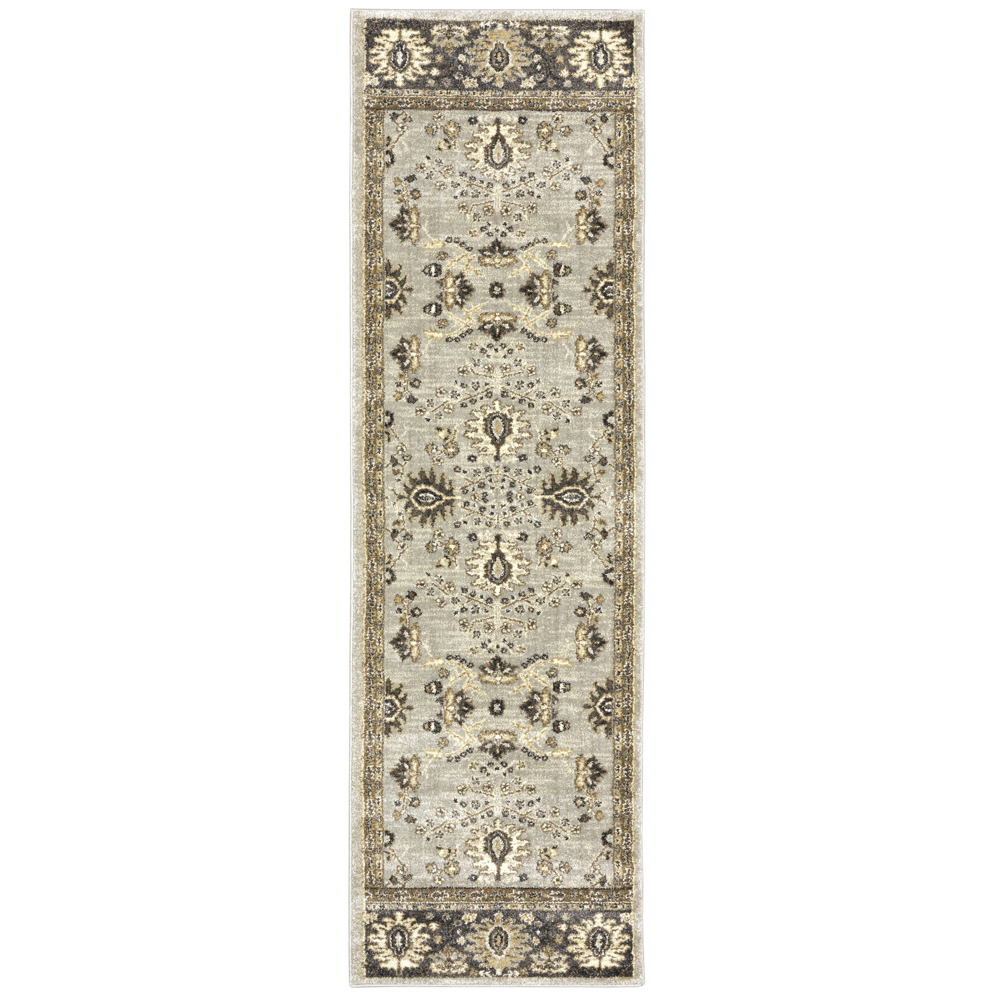 Florence 4928C Stone/Brown 5'3" x 7'6" Rug