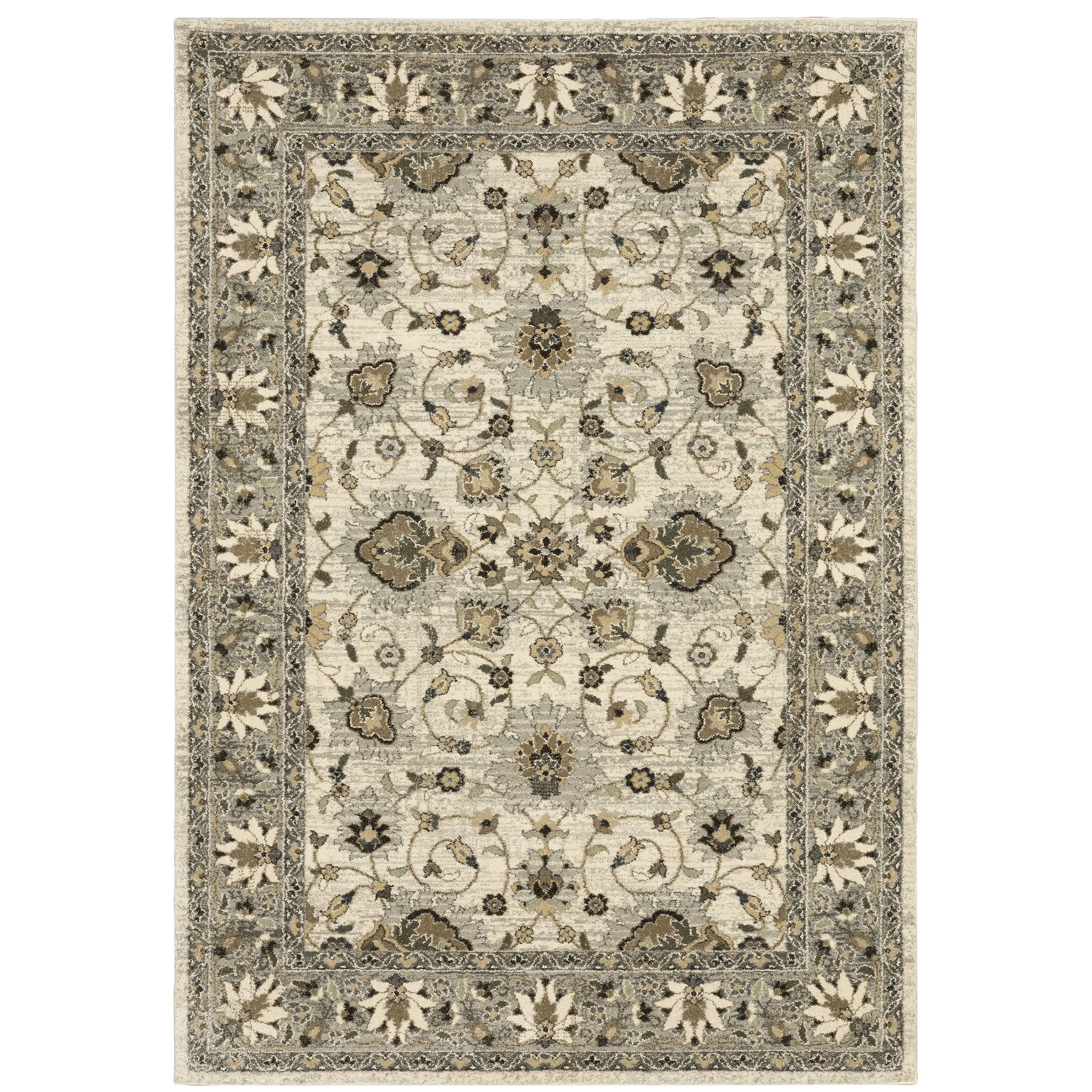 Florence 5508I Beige/Grey 5'3" x 7'6" Rug