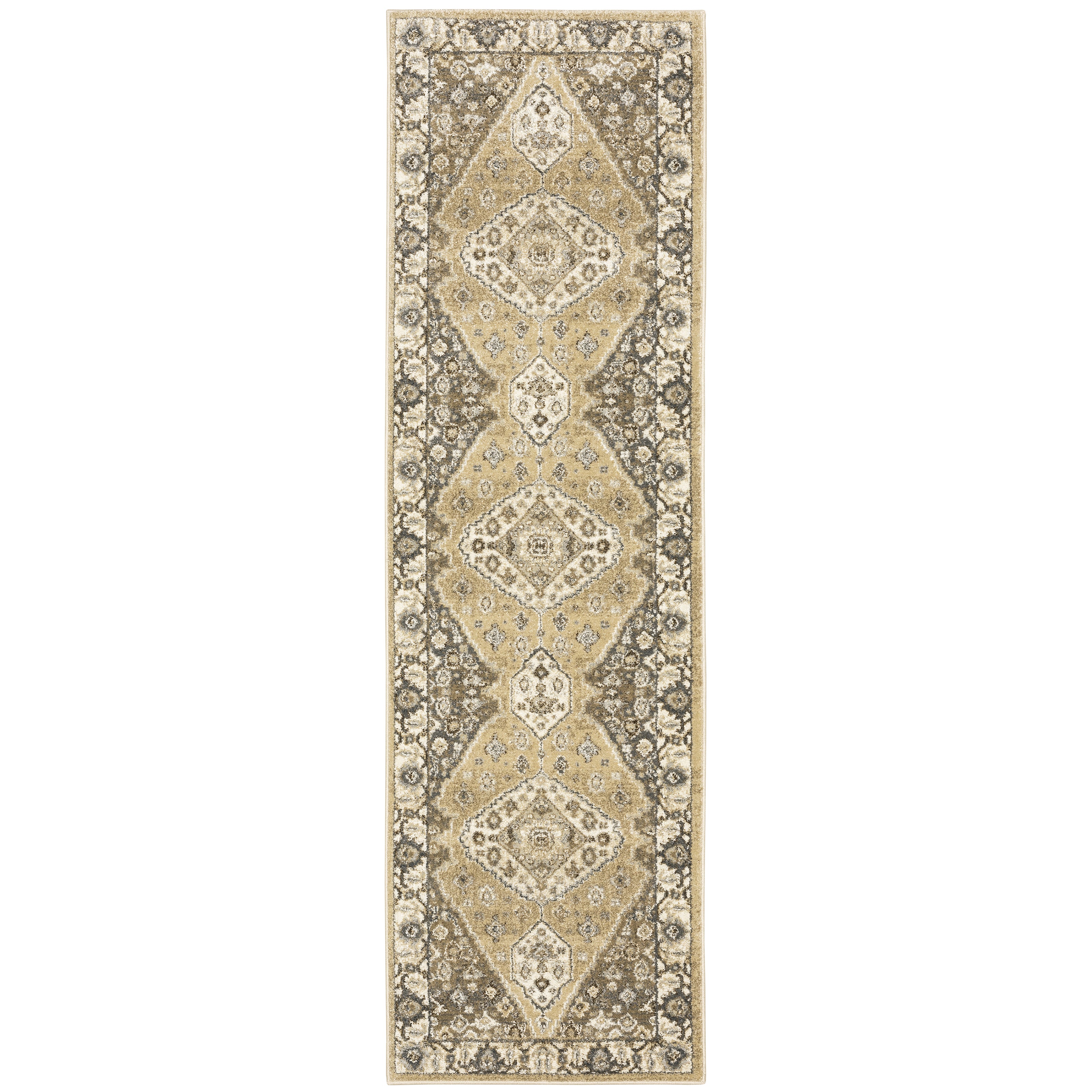 Florence 661I6 Beige/Grey 5'3" x 7'6" Rug