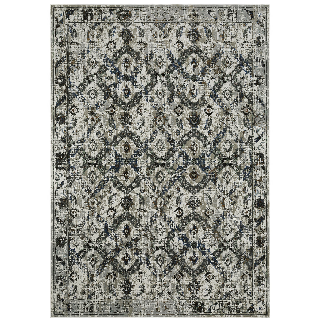 Gemini 1003E Charcoal/Grey 2'3" x 7'6" Rug