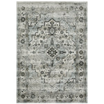 Gemini 020Z2 Grey/Blue 2'3" x 7'6" Rug