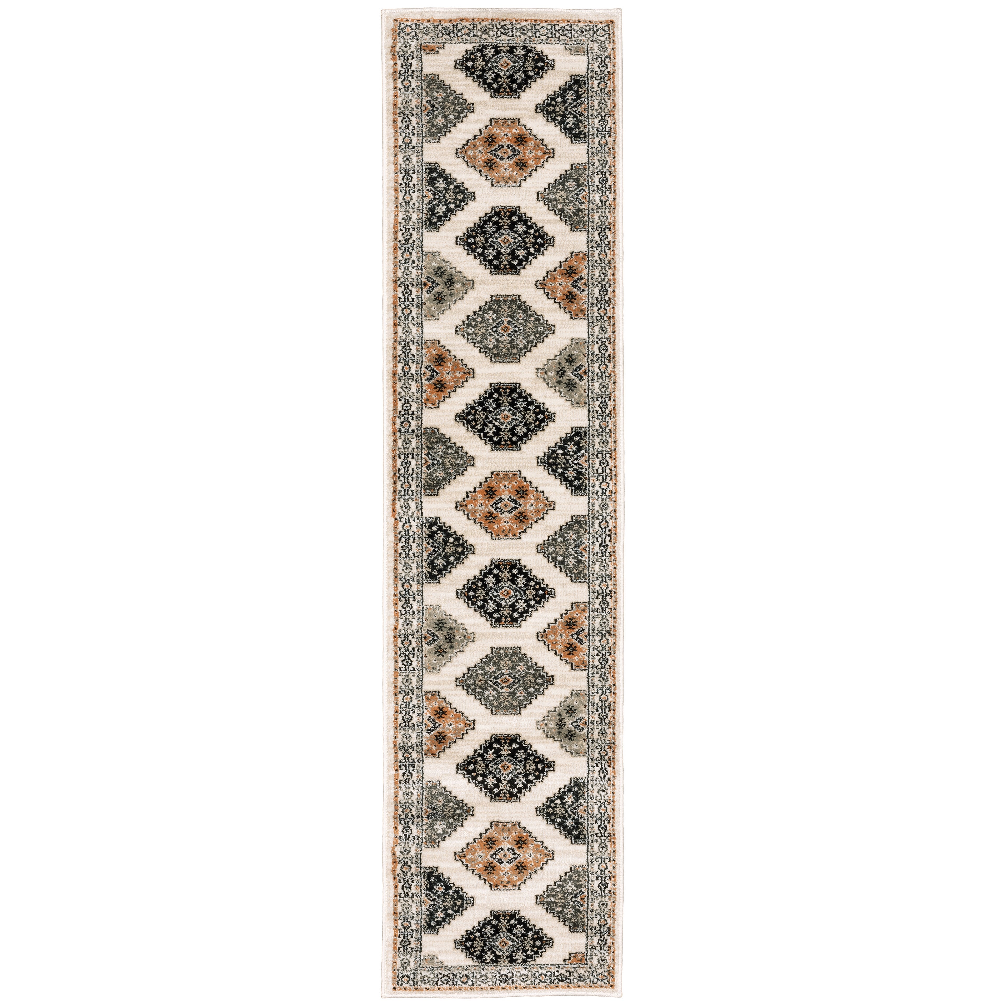 Georgia 640A0 Ivory/Multi 3'10" x 5'5" Rug