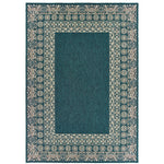 Latitude 1503B Teal/Grey 3'3" x 5' Rug