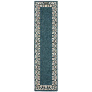 Latitude 1503B Teal/Grey 3'3" x 5' Rug