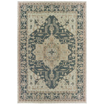 Latitude 001J3 Grey/Gold 3'3" x 5' Rug