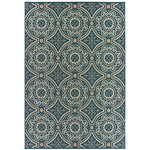 Latitude 609B3 Teal/Grey 3'3" x 5' Rug