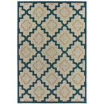 Latitude 804I3 Grey/Teal 3'3" x 5' Rug