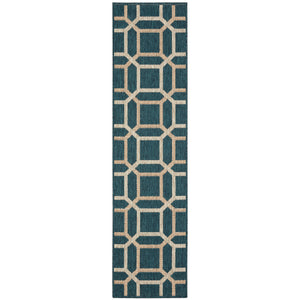 Latitude 806B3 Teal/Grey 3'3" x 5' Rug