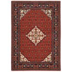 Lilihan 001C6 Red/Blue 3'3" x 5' Rug