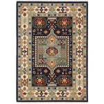 Lilihan 041H6 Blue/Ivory 2' x 3' Rug