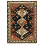 Lilihan 051K6 Charcoal/Multi 2' x 3' Rug