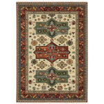 Lilihan 8022R Red/Multi 2' x 3' Rug